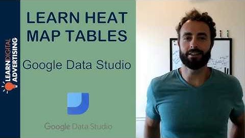 Google Data Studio Tables with Heat Maps