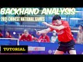 3 advantages of Ma Long's Backhand technique in the Chinese National Championship 2021 | Tutorial