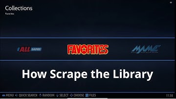 Scrape Games of Library on Batocera