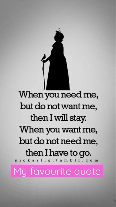 My Favourite Quote - Nanny McPhee