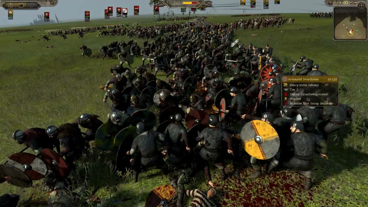Sublime Shoutcast Total War Attila Charlemagne Battle of Frankfurt Part 2