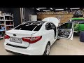 Аудиосистема в Kia Rio / Киа Рио. Автозвук за 50 тысяч рублей + скрытый монтаж усилителей