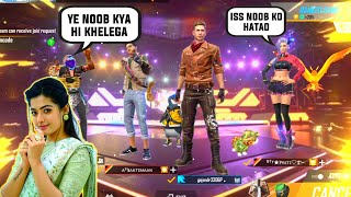 GrandMaster Girl call me Noob😤 आजा 1 vs 4 में ! 😎