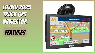 REVIEW (2026): LOVPOI 2025 Truck GPS Navigator. Features