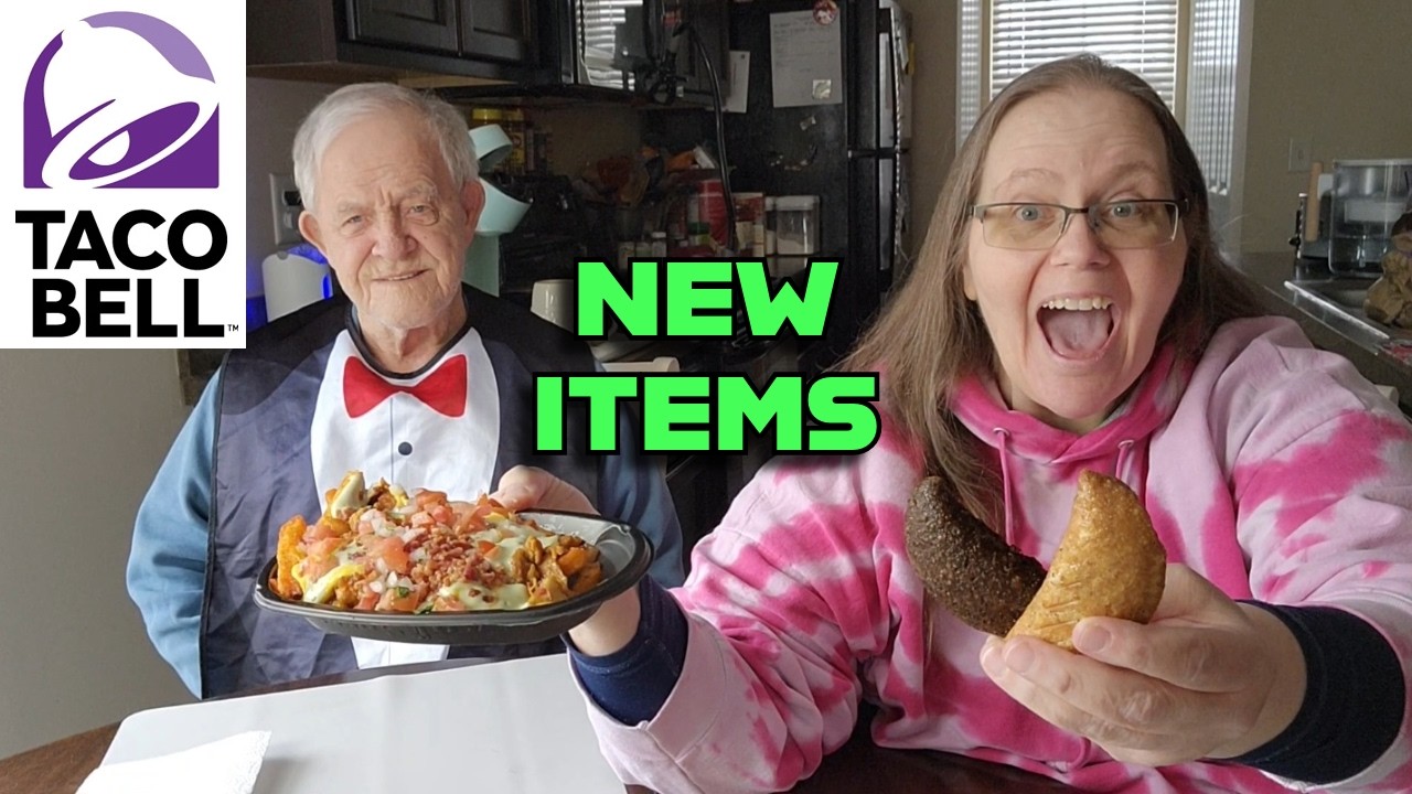 Taco Bell Mini Sweet Empanadas and Chicken Bacon Ranch Nacho Fries Review