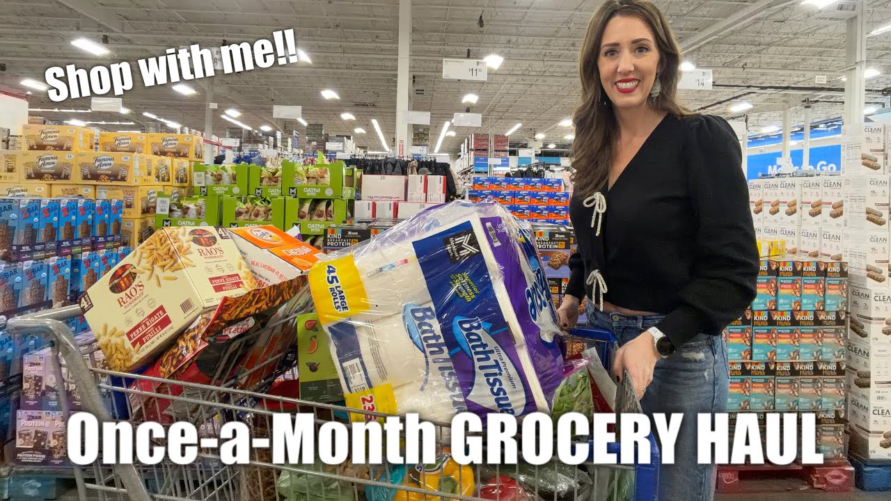 Ежемесячный закуп продуктов!! Большой закуп после продажи дома!!