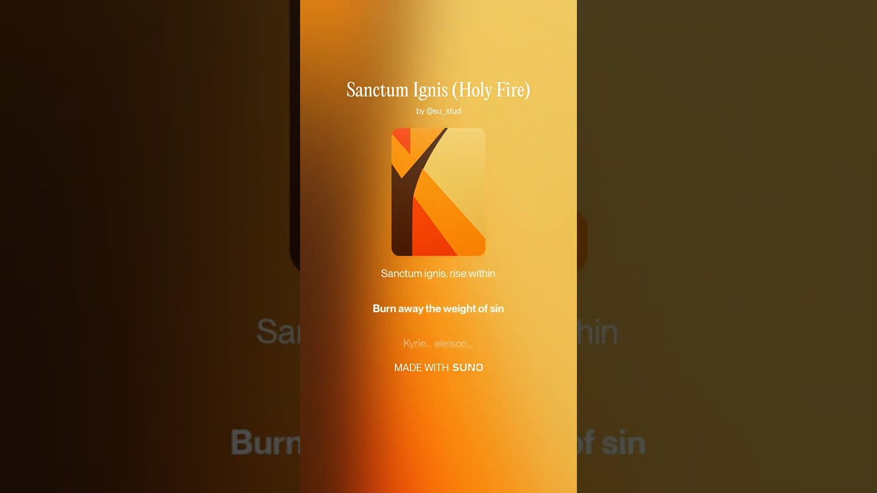Sanctum Ignis Holy Fire