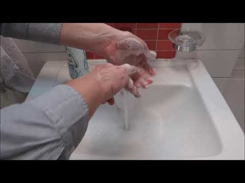 Hvordan vaske hendene for å beskytte mot infeksjoner (coronavirus, COVID-19, 2019-nCoV, influensa...