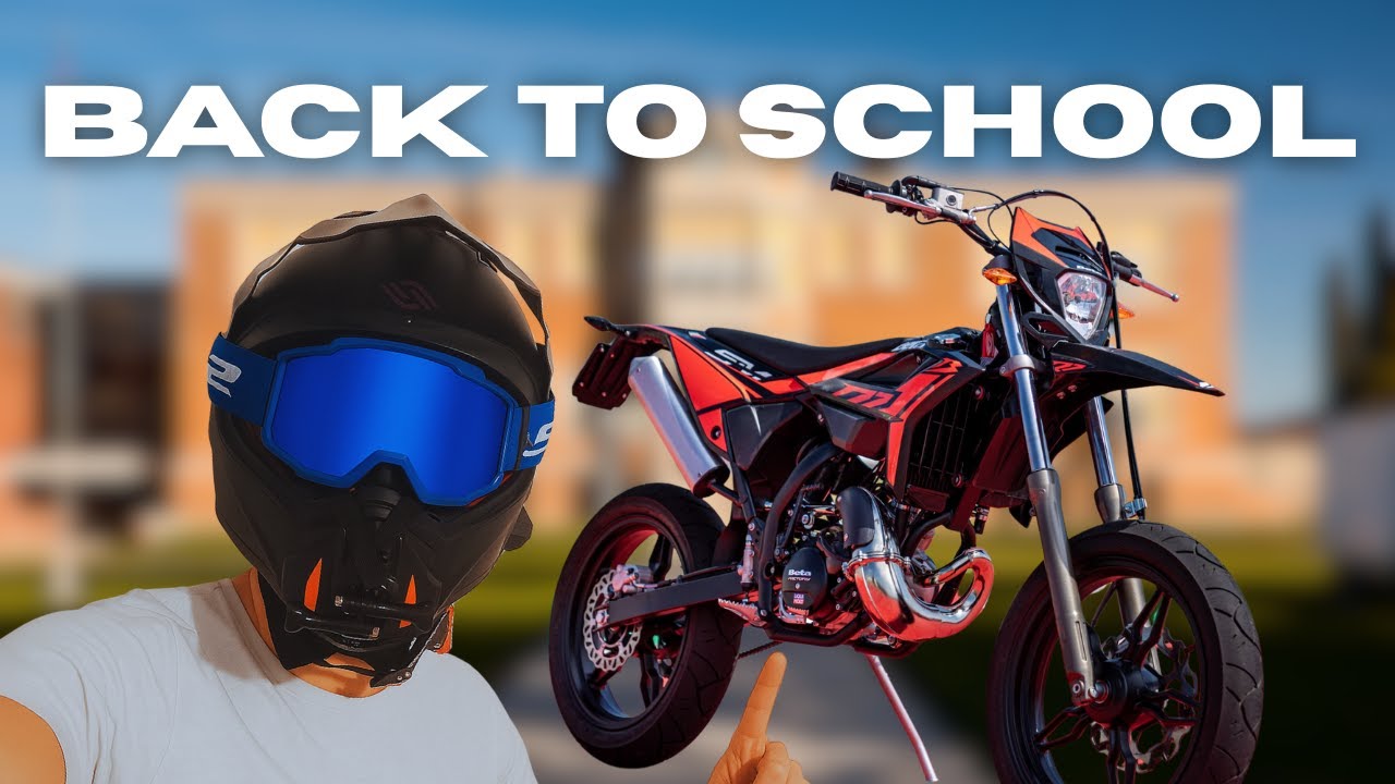 Taking My Beta RR 50 Back To School