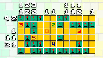 Minesweeper + Nonograms = The Perfect Game!