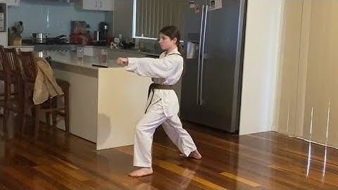 GKR karate kata Taigyoku Nidan / 2nd kata. Online Grading to 2nd  kyu Black tip