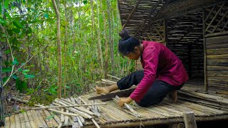 How to Build The Most Beautiful Bamboo House by Ancient skills
