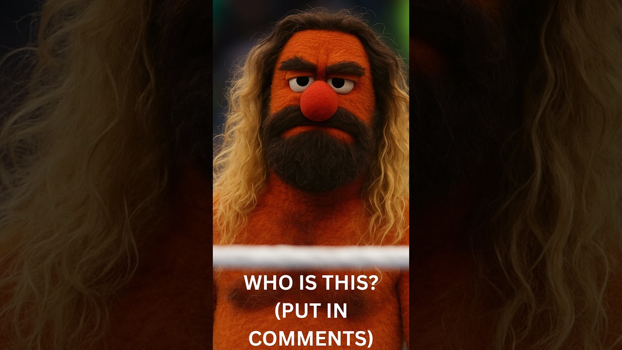Guess The Wrestler By AI Muppet Image! (
