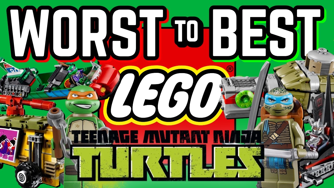 Все наборы LEGO "Черепашки-ниндзя" в рейтинге.