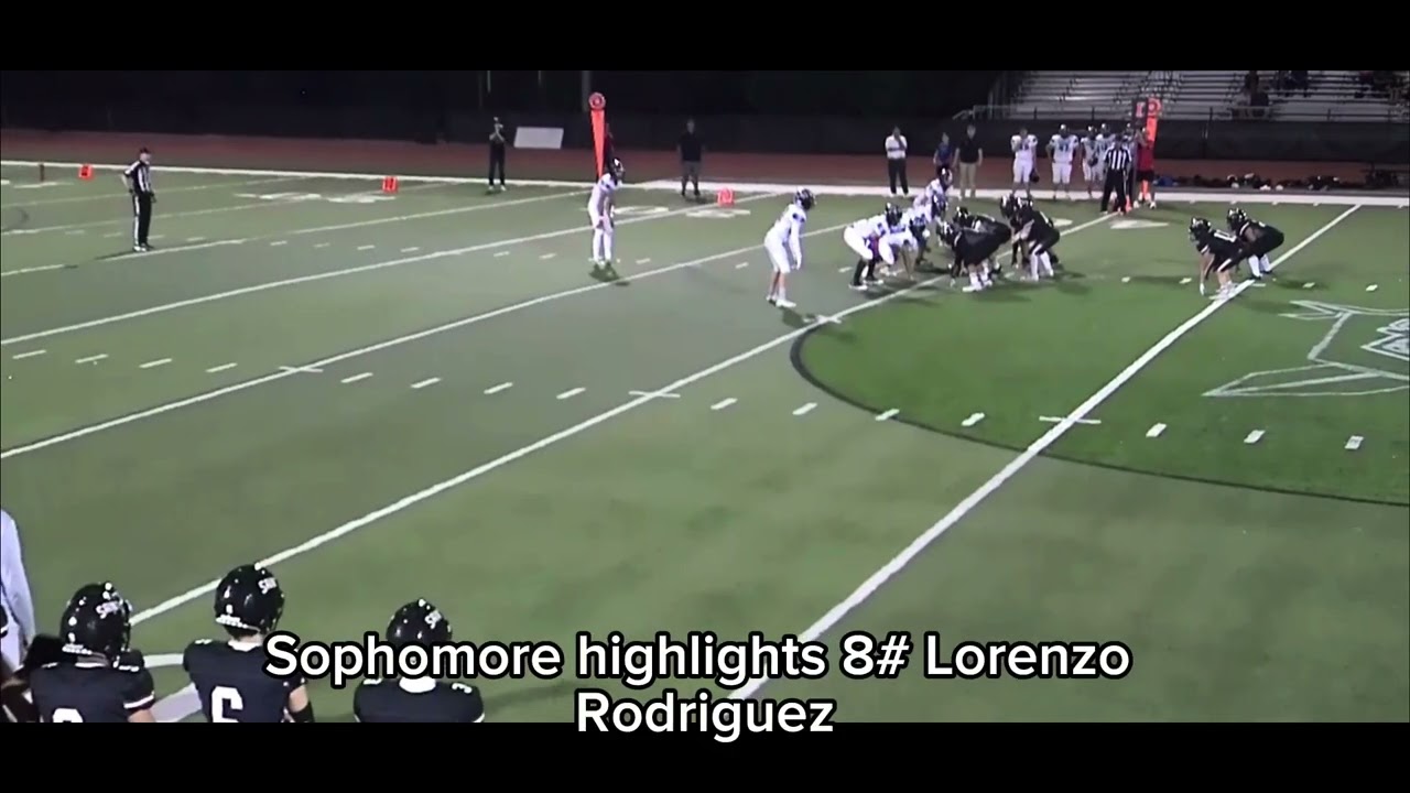 Lorenzo Rodriguez Sophmore Highlights