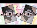 Beautiful 👌 project file cover decoration idea 💡 / subscribe if you like my videos 😍 #trending #easy