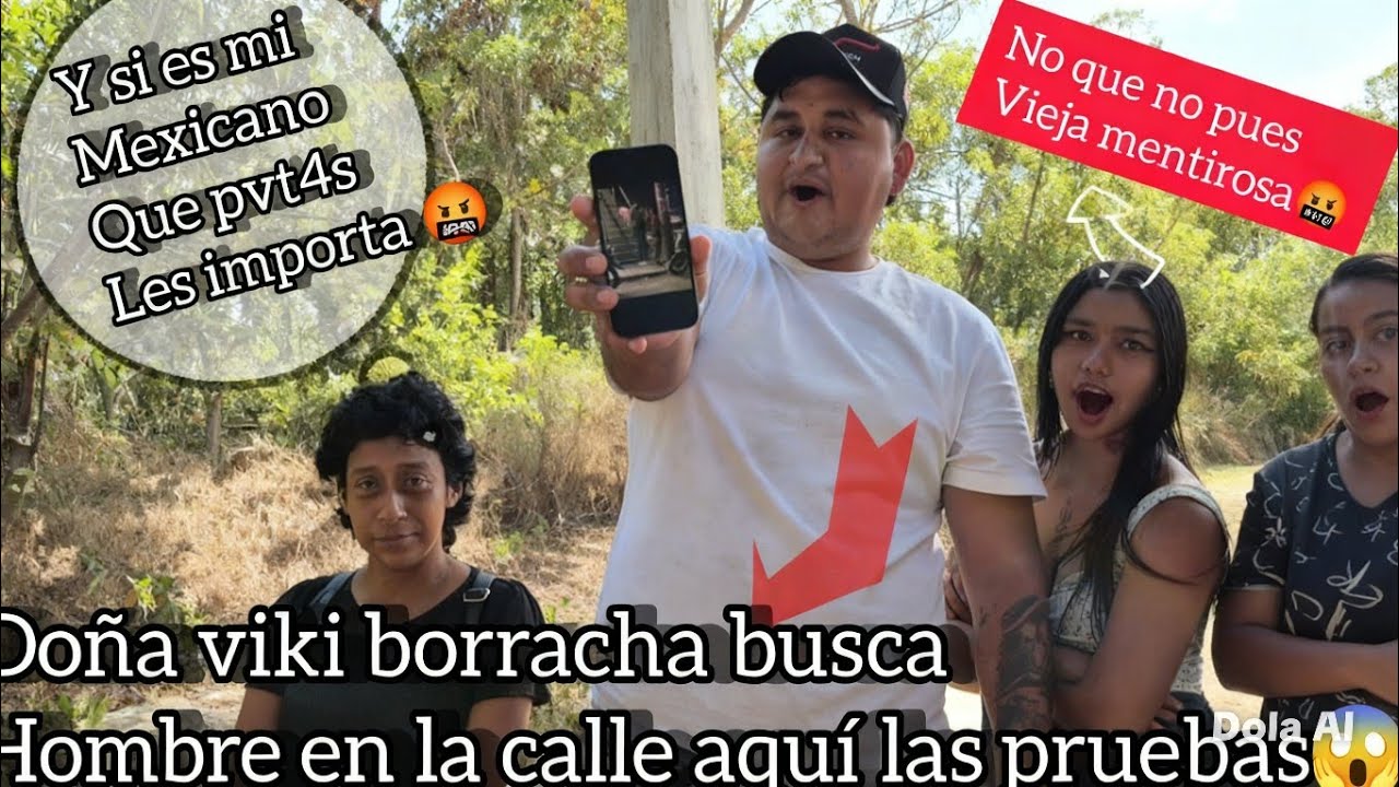 Este es el verdadero marido de doña viki 3nput4d4🤬por que le descubre su mexicano😱