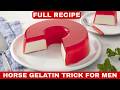 Does the horse Gelatin Trick Work ? (13 second) what are the benefits of texas gelatin for men