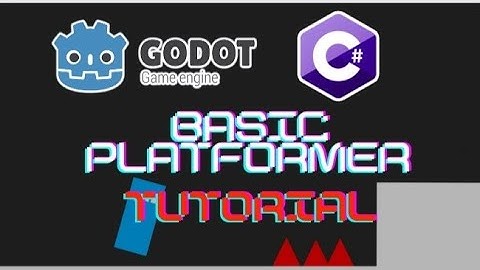 Godot C# Basic Platformer Tutorial