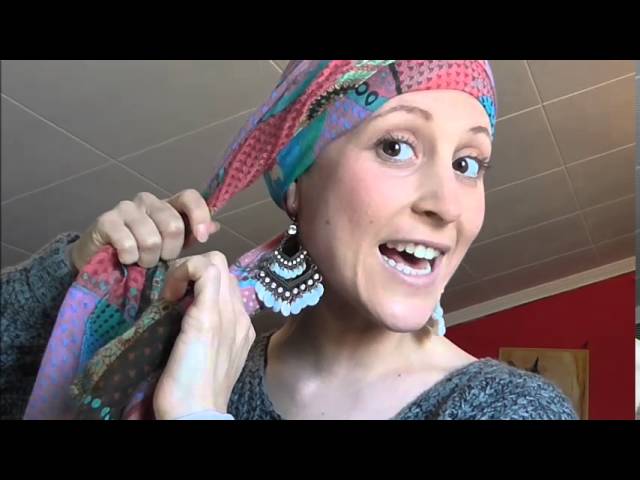 En respuesta a la Mata Extremo Colocación pañuelos 1 // Cancer mama ;) - YouTube