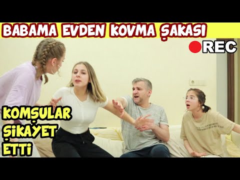 BABAMA GİZLİ KAMERADA EVDEN KOVMA ŞAKASI | Şikayet edildik!! - Işıl Güler & Babishko Family