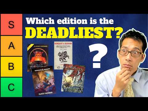 Which edition is the DEADLIEST? A history of DEATH in D&D and Pathfinder!