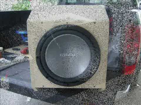 kenwood 12 subwoofer in box