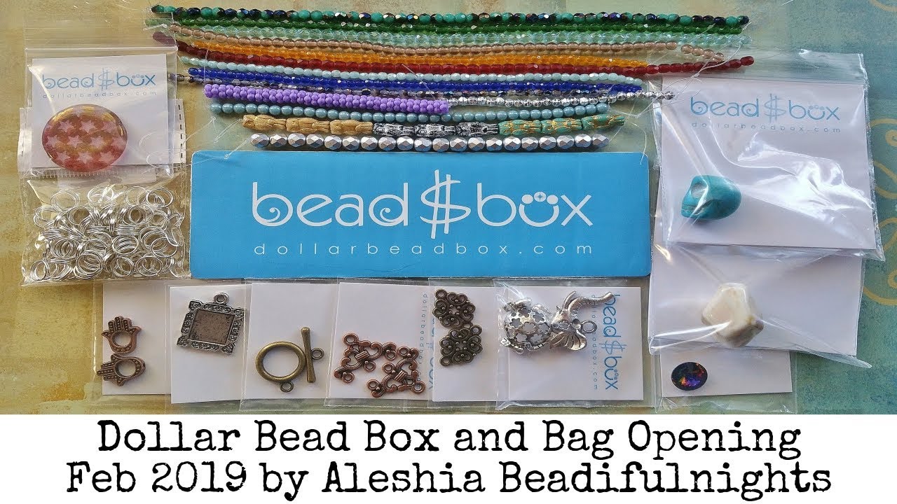 Dollar Bead Box and Bag Opening Feb 2019 YouTube
