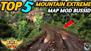 DOWNLOAD! 🔥 Top 5 Mountain Extreme Map Mod For Bus Simulator Indonesia।Bussid Mod Map 4.3.3