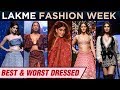 Best And Worst Dressed | Kangana Ranaut, Kareena, Malaika, Disha, Ananya | Lakme Fashion Week 2019