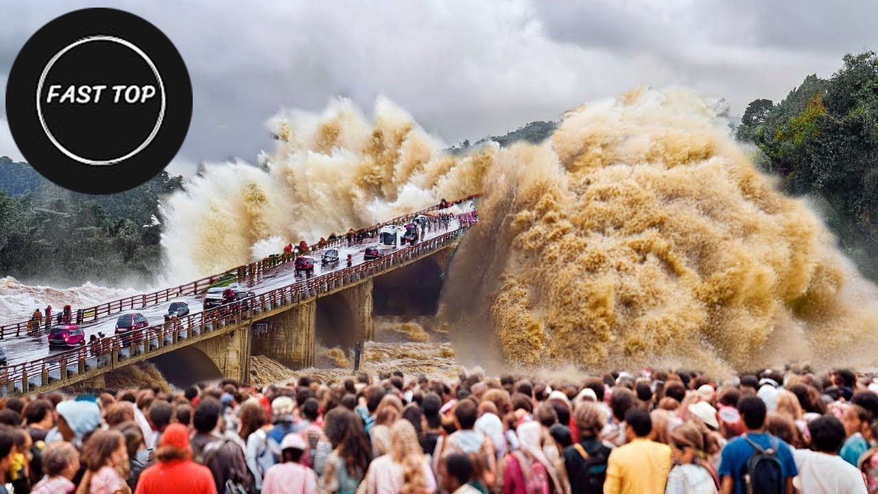 50 Most Horrific Flash Floods Ever Caught On Camera | Natural Disaster | Fast Toop