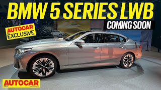 BMW i5 LWB  Long wheelbase 5 Series coming to India | Walkaround | @autocarindia1