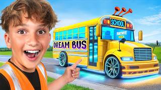 ¡Construí el autobús escolar de mis sueños!