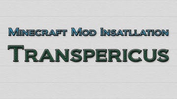 Minecraft 1.3.2 - How to install Transpericus Mod (OUTDATED)