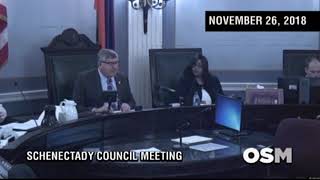 Schenectady City Council Meeting November 26th, 2018