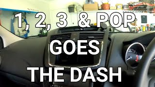 BT50 dash removal