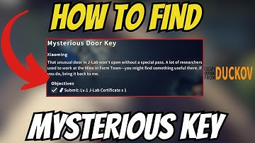 How To Find MYSTERIOUS DOOR KEY In Escape From Duckov! [GUIDE]