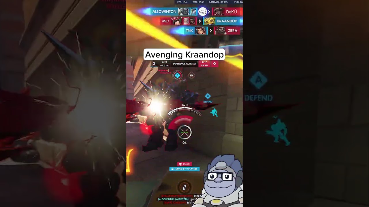 Avenging Kraandop With Winston In Twitch Rivals 🔪 | Winton_OW2 on #Twitch