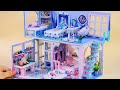 DIY Miniature Dollhouses ~ Frozen Disney Elsa Anna Dollhouse ~ Full house