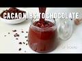 Homemade VEGAN CHOCOLATE from Cocoa Nibs | milk chocolate bar recipe!