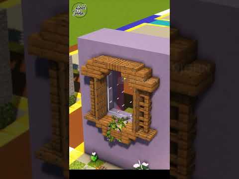 How To Decorate Windows In Minecraft