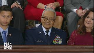 WATCH: Trump recognizes Tuskegee airman and his great-grandson | 2020 State of the Union