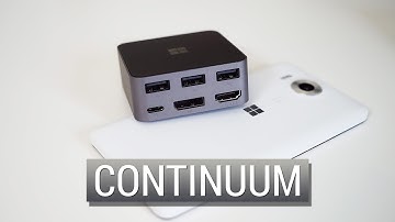 Continuum: How to turn your Windows 10 smartphone into a desktop computer
