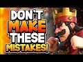 5 BIGGEST MISTAKES & HOW TO AVOID THEM in CLASH ROYALE!