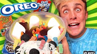 Mystery Wheel Of Cereal Challenge! *OREO CEREAL* Learn How To Make DIY Sour Gummy Cereal!