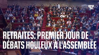 Réforme des retraites: ambiance électrique à l'Assemblée nationale au premier jour des débats