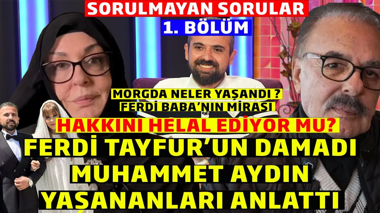 Ferdi Tayfur ve Necla Nazır 'ın Damadı Tuğçe Tayfur 'un Kocası Muhammet Aydın Yaşananları Anlattı !
