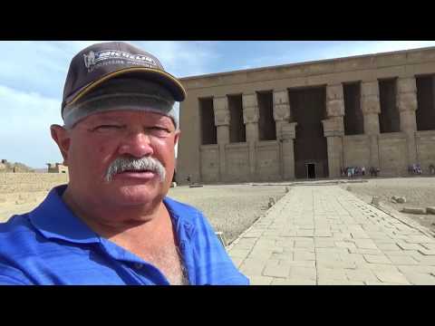 The Temple of Dendara in the city of Qena, Egypt