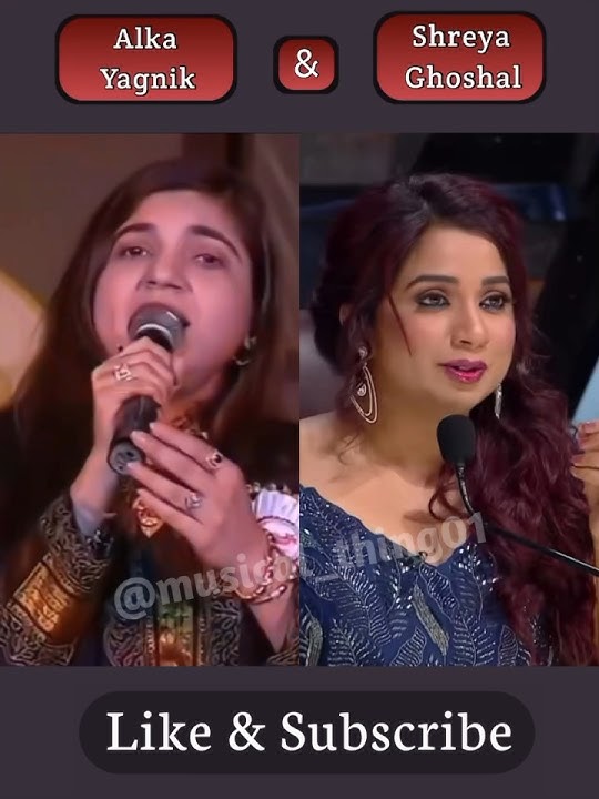 Alka Yagnik & Shreya Ghoshal Singing Pucho Zara Pucho #alkayagnik #shreyaghoshal