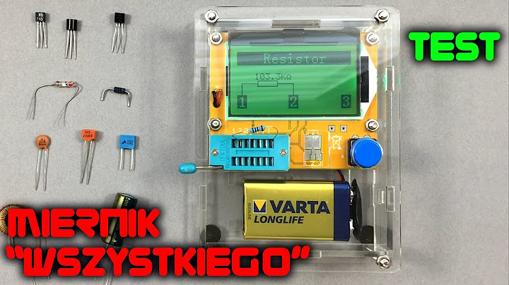 Miernik "wszystkiego", tester elementów ESR-T4 - LabFun